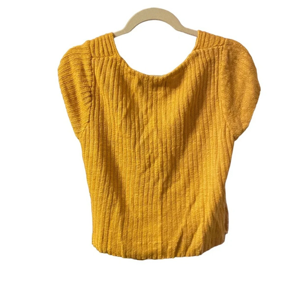 FREE PEOPLE BEACH LINEN COCO SWEATER TOP - Picture 2 of 5